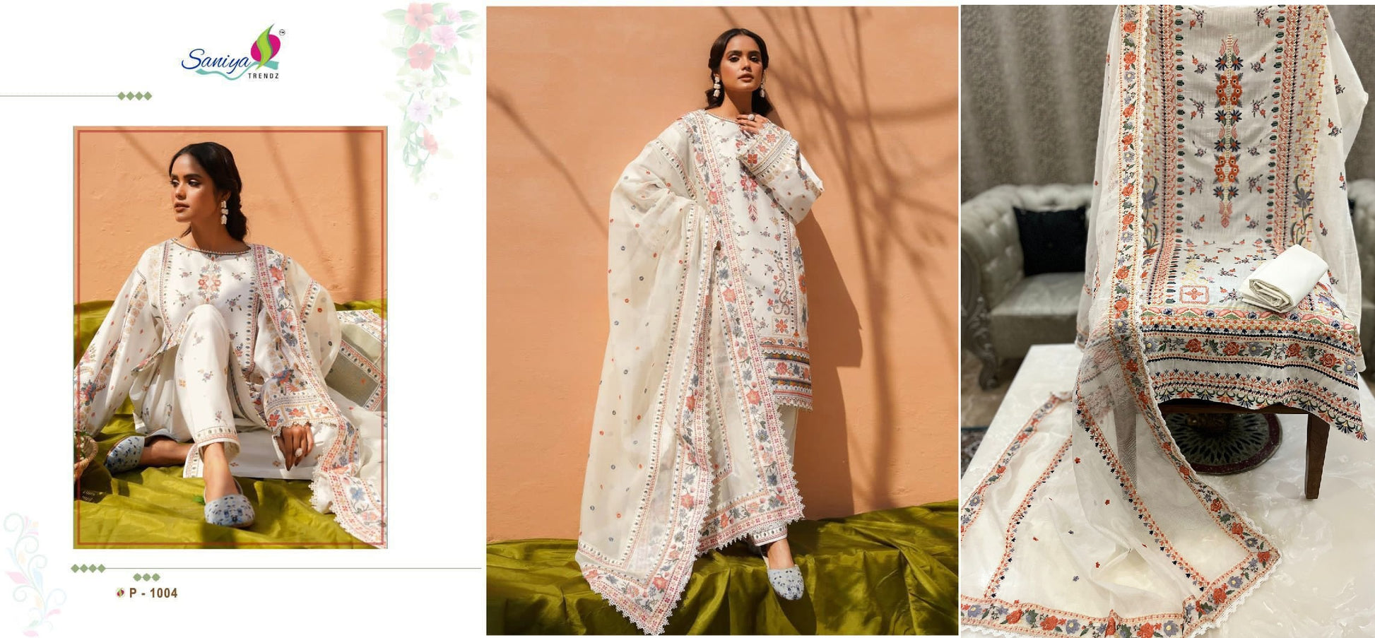 1004 Saniya Trendz Pakistani Salwar Suits