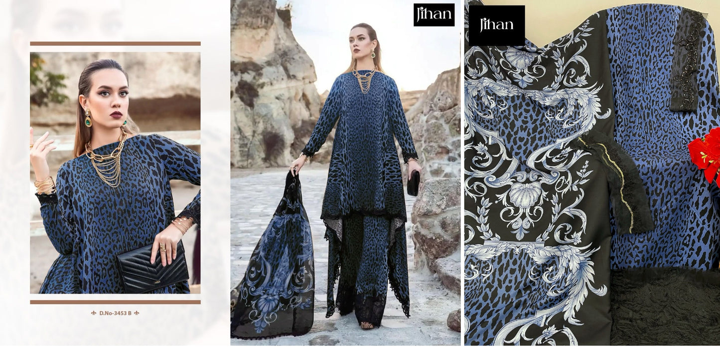 3453B Jihan Pakistani Salwar Suits