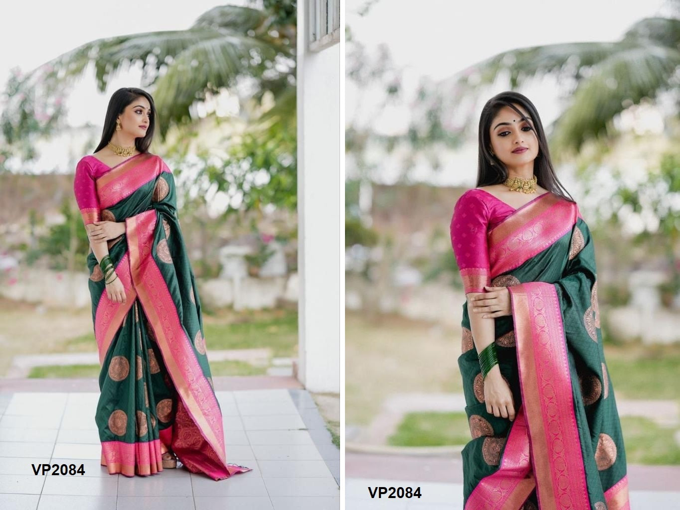 2085 Fashion Berry Sarees