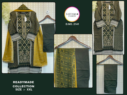 2141 Saffana Pakistani Readymade Suits