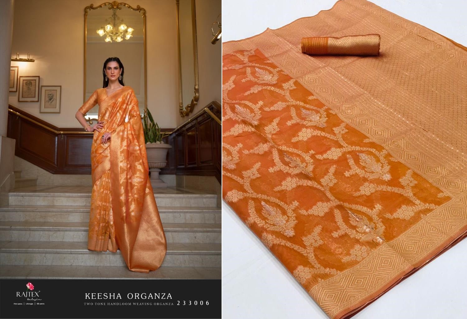 233006 Keesha Rajtex Sarees