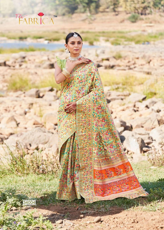 34004 Kashmiri Silk Vol 1 The Fabrica Sarees