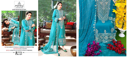 231 Anamsa Pakistani Salwar Suits