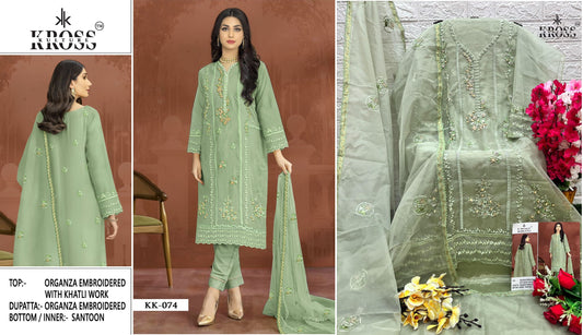 Kk-74 Kross Kulture Pakistani Salwar Suits