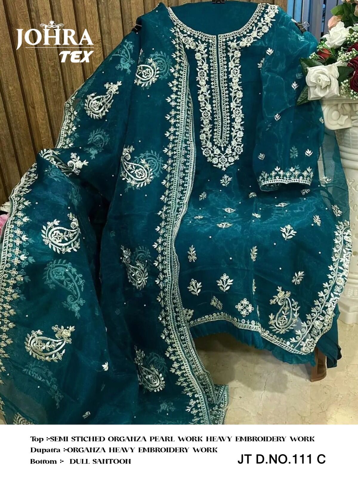 111C Johra Tex Pakistani Salwar Suits