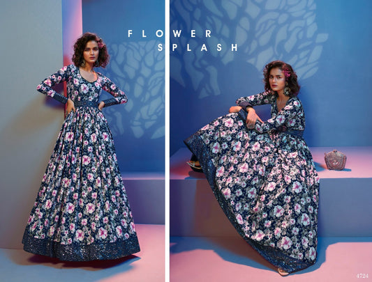 4724 Flory Vol 19 Shubhkala One Piece