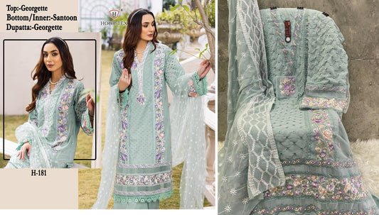 181 Hoor Tex Pakistani Salwar Suits