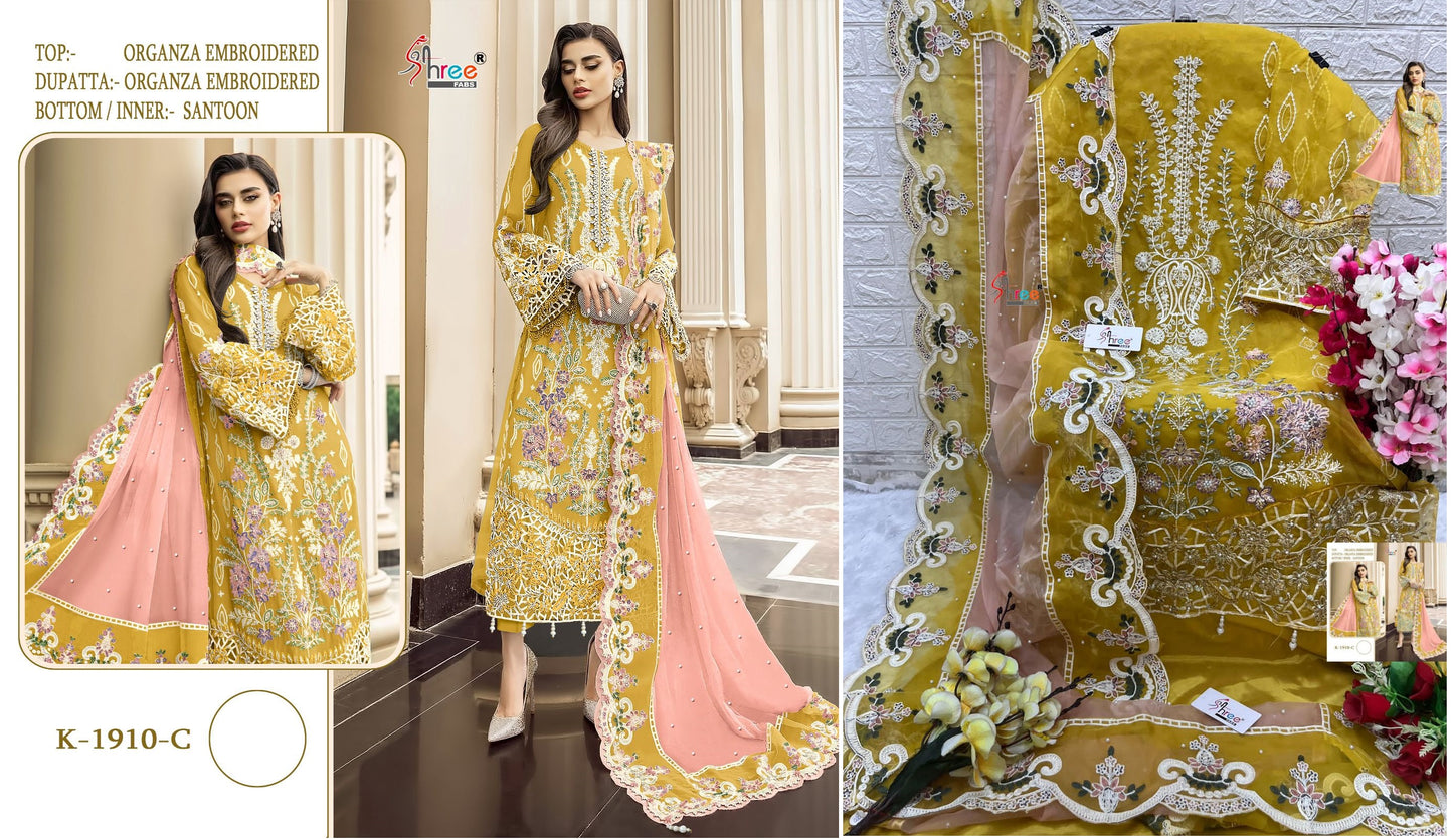 1910C Shree Fabs Pakistani Salwar Suits