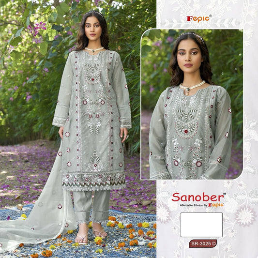 3025D Fepic Sanober Pakistani Readymade Suits