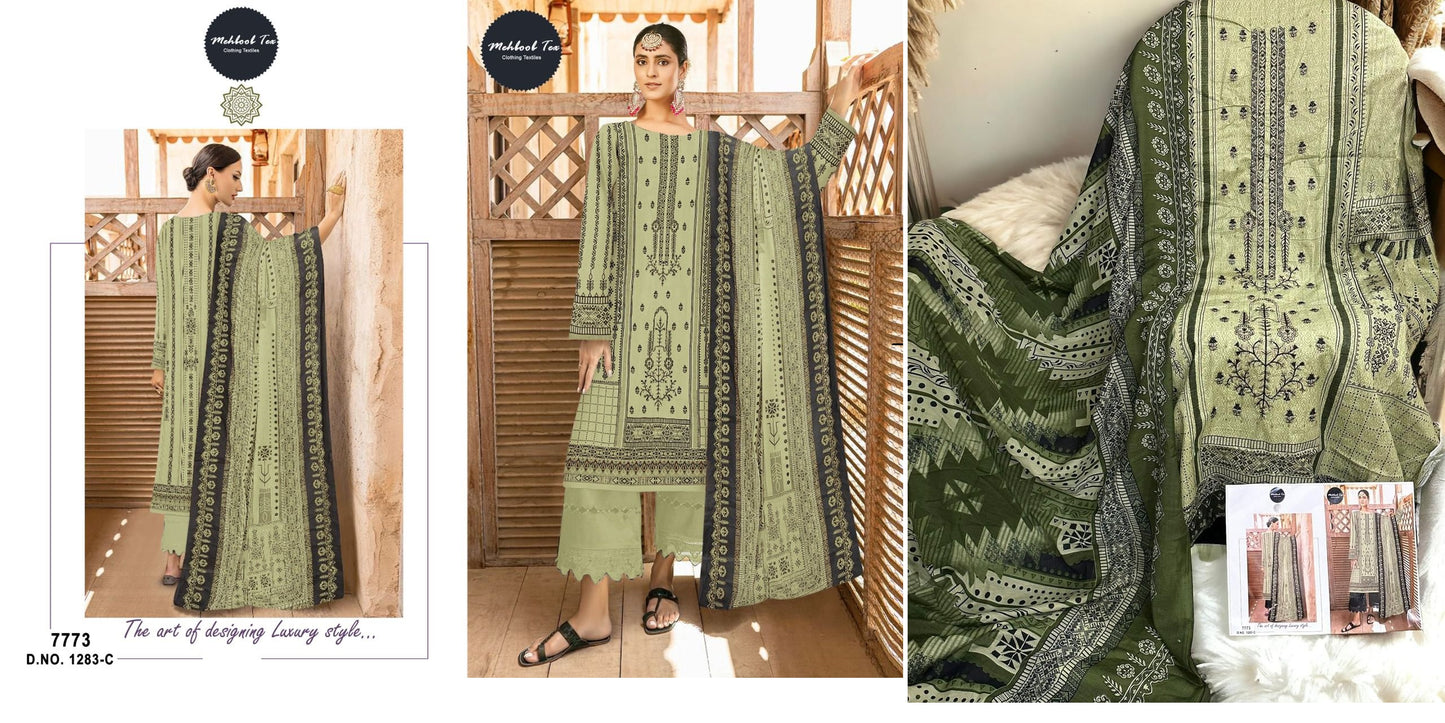 1283C Mehboob Tex Pakistani Salwar Suits