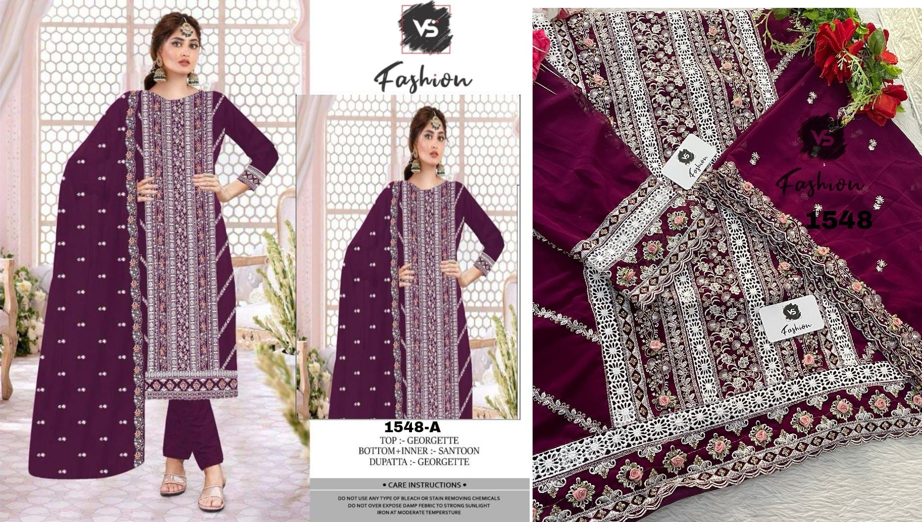 1548A Vs Fashion Pakistani Salwar Suits