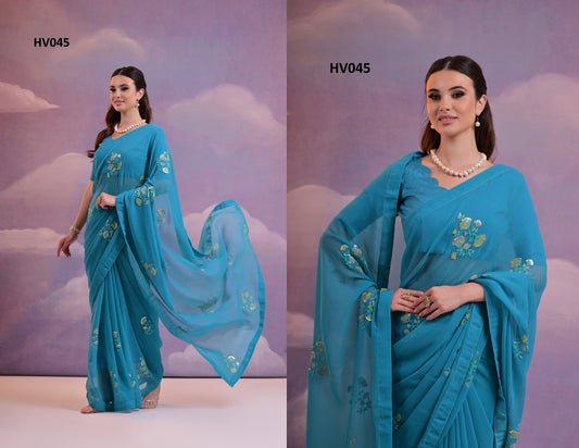 045-Lalita Fashion Berry Sarees