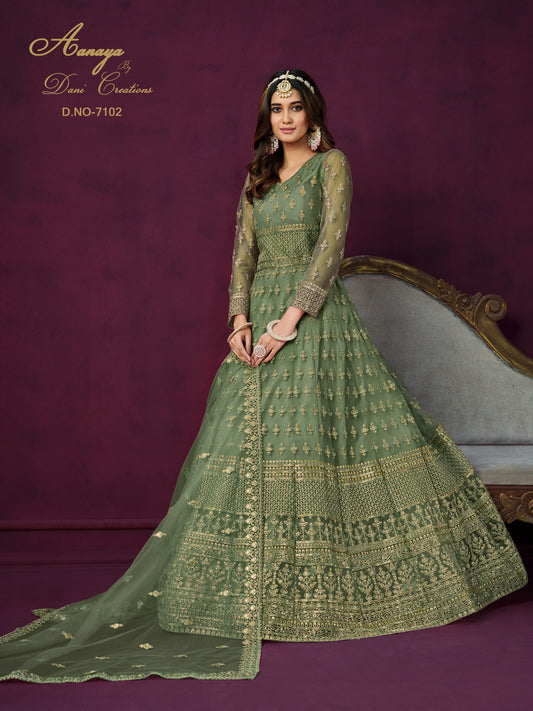 7102 Vol 171 Dani Creation Unstitched Suits