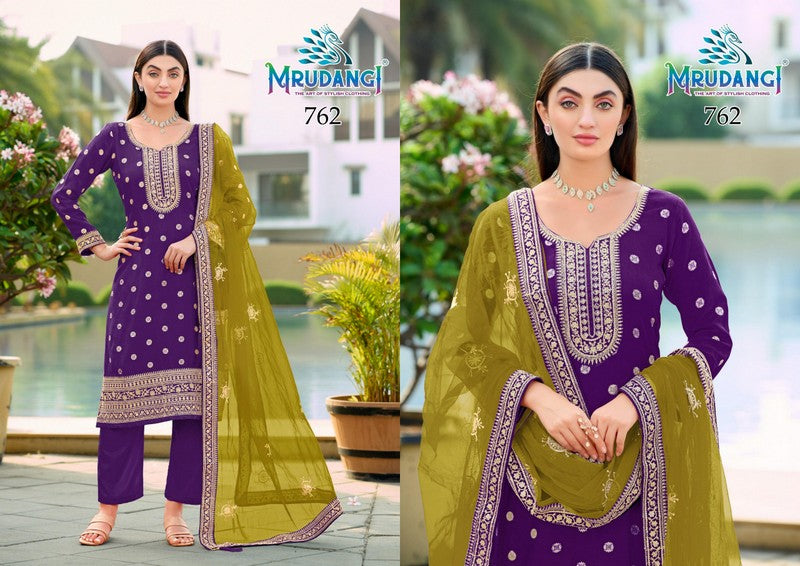 762 Rangoli Vol 2 Mrudangi Pure Viscose Readymade Suits