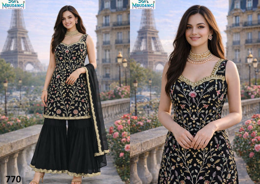 770 Aayna Mrudangi Georgette Readymade Suits