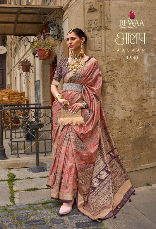 R-940 Aalaap Rewaa Sarees