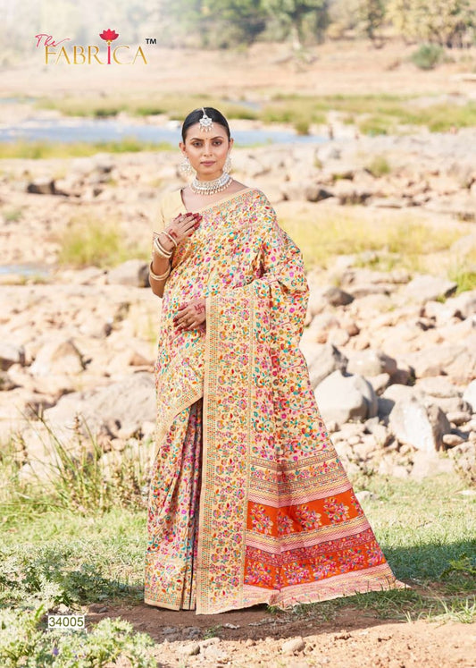 34005 Kashmiri Silk Vol 1 The Fabrica Sarees