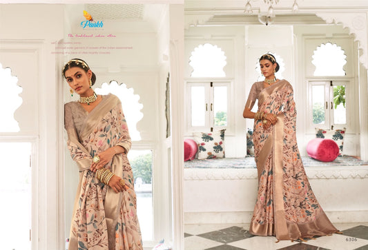 6306 Sampada Pankh Sarees