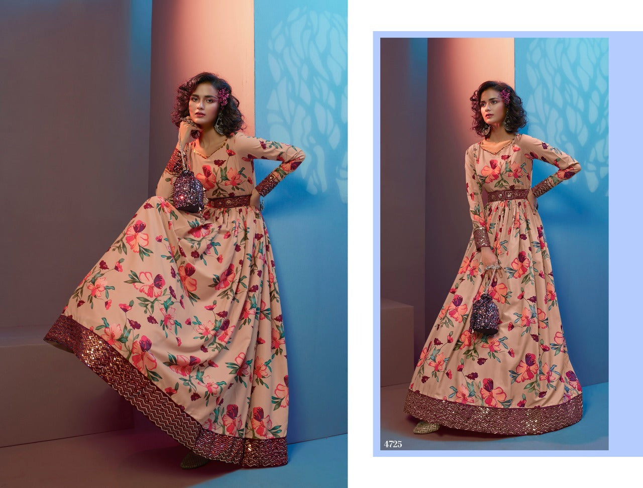 4725 Flory Vol 19 Shubhkala One Piece