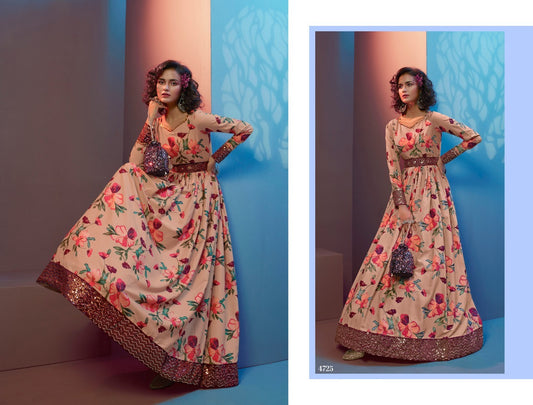 4725 Flory Vol 19 Shubhkala One Piece