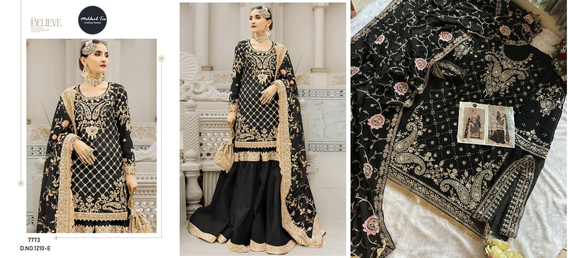 1210E Mehboob Tex Pakistani Salwar Suits