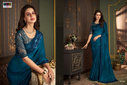 1204 Sandalwood Vol 12 Tfh Sarees