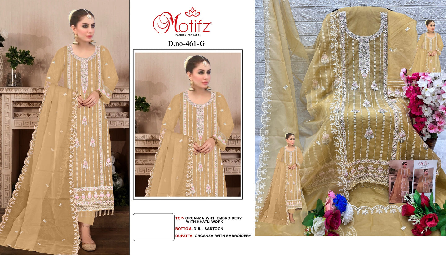 461G Motifz Pakistani Salwar Suits