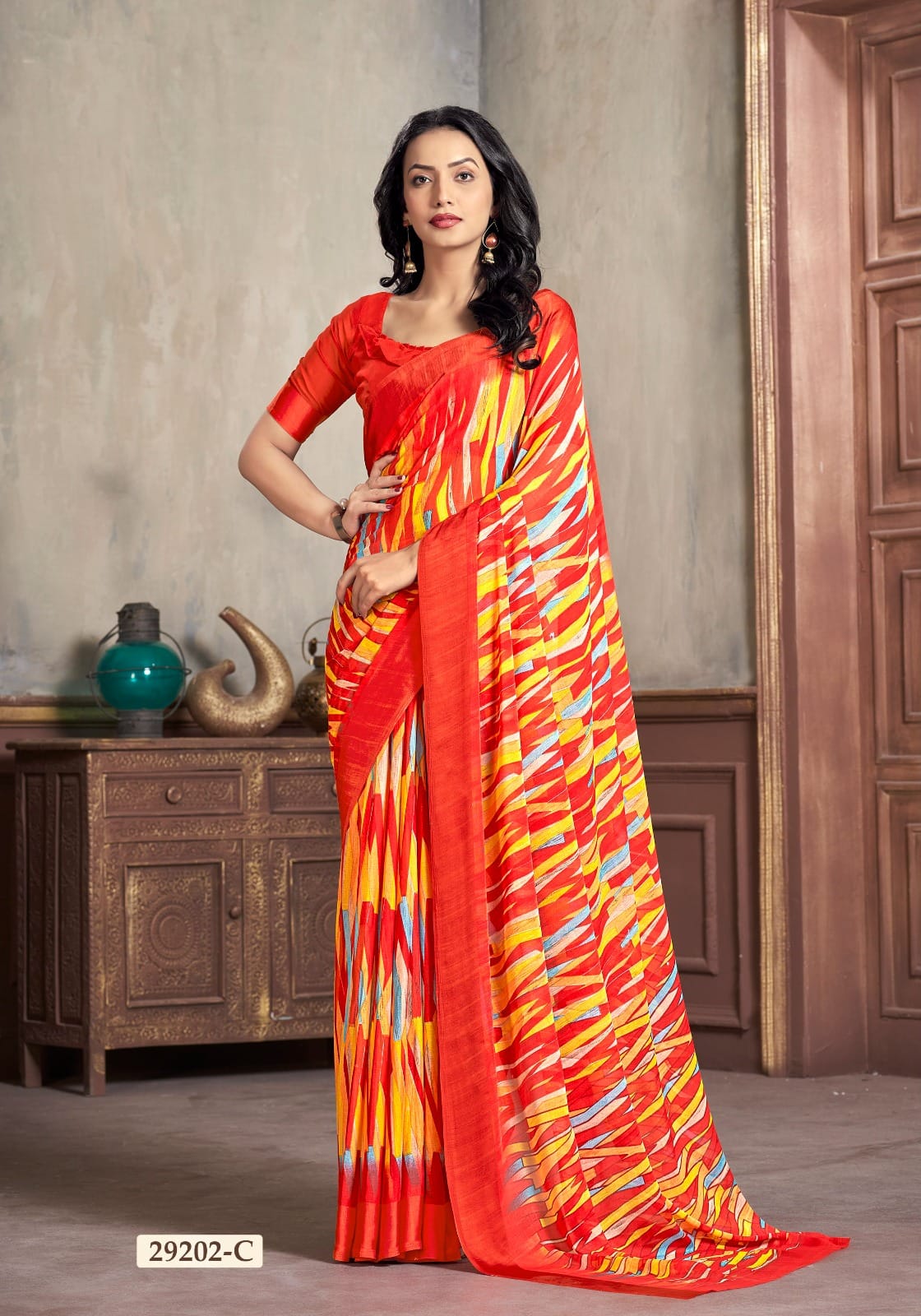 29202C Cherry Vol 40 Ruchi Sarees