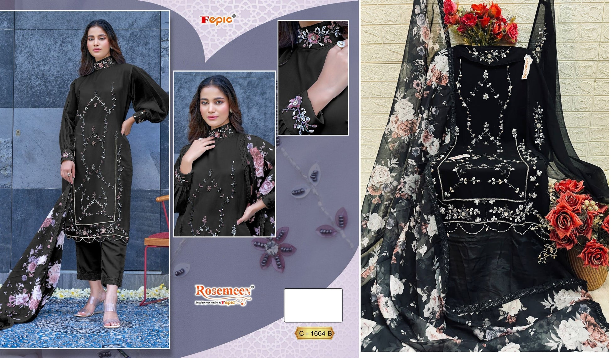 1664B Fepic Pakistani Salwar Suits