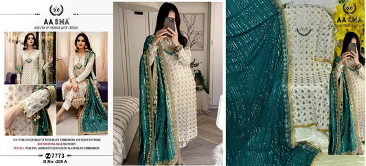 208A Aasma Pakistani Salwar Suits
