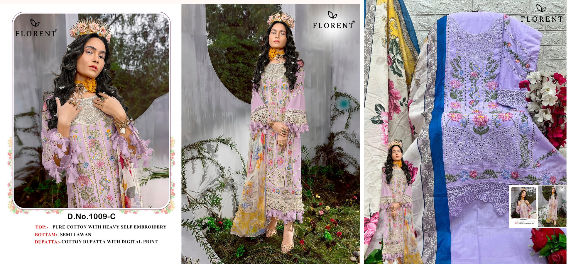 1009C Florent Pakistani Salwar Suits