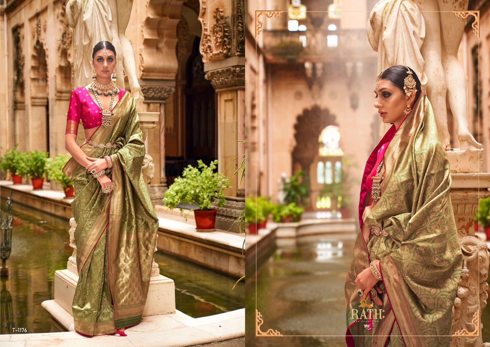 1176 Madhubala Rath Sarees