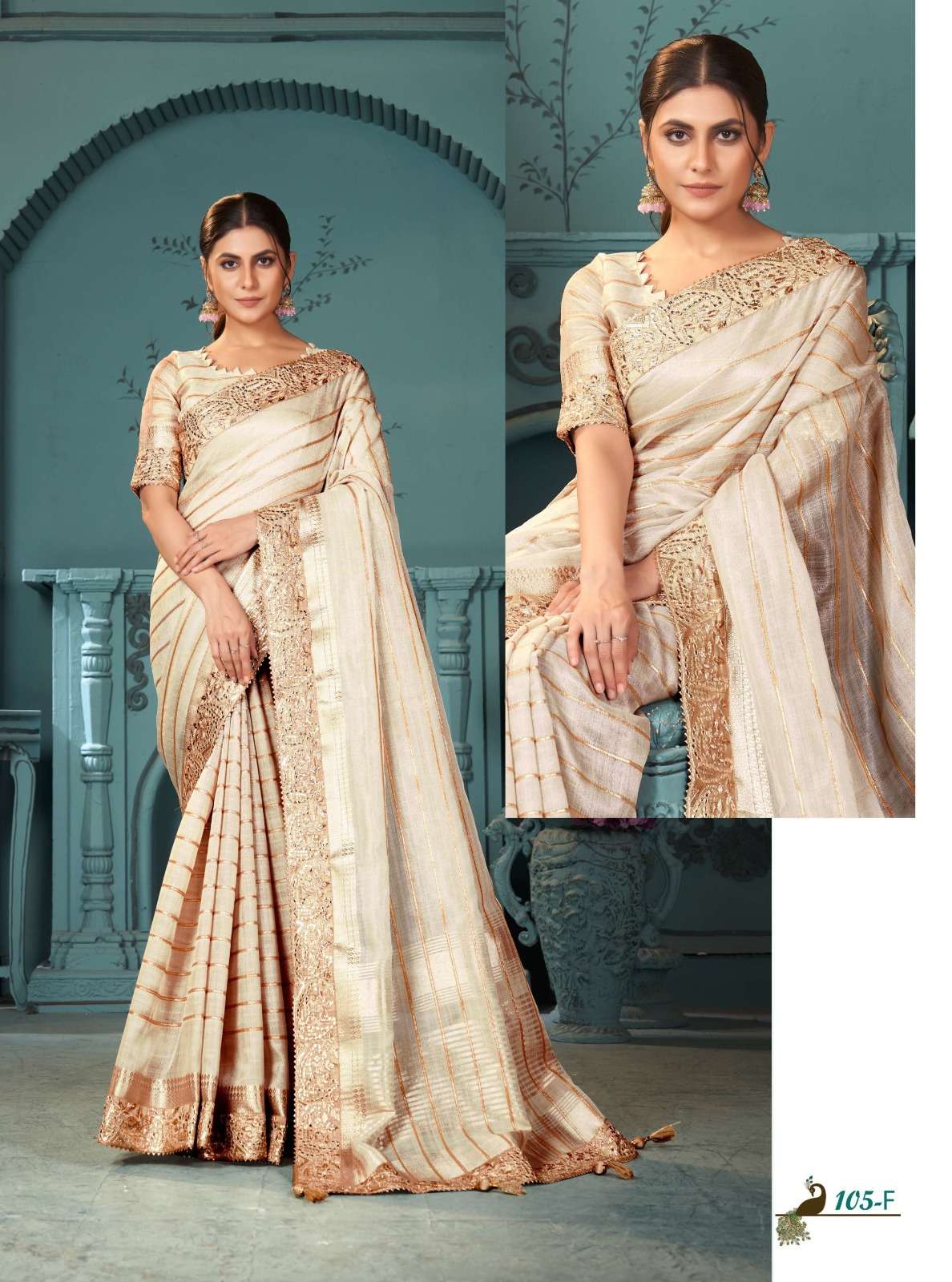 105F Muskan Sumitra Sarees