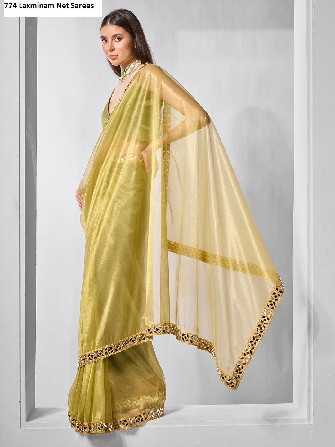 774 Laxminam Net Sarees
