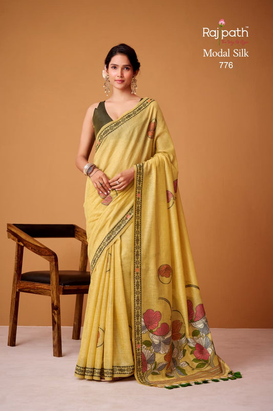 776 Silver Pearls Rajpath Cotton Sarees