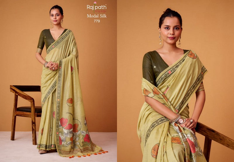 779 Silver Pearls Rajpath Cotton Sarees