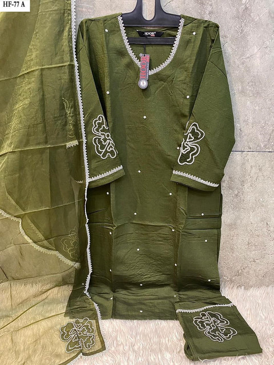 77A Hoor Tex Viscose Pakistani Readymade Suits