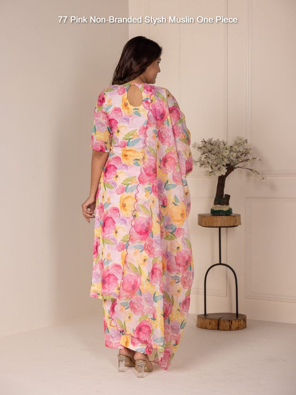 77 Pink Non-Branded Stysh Muslin One Piece