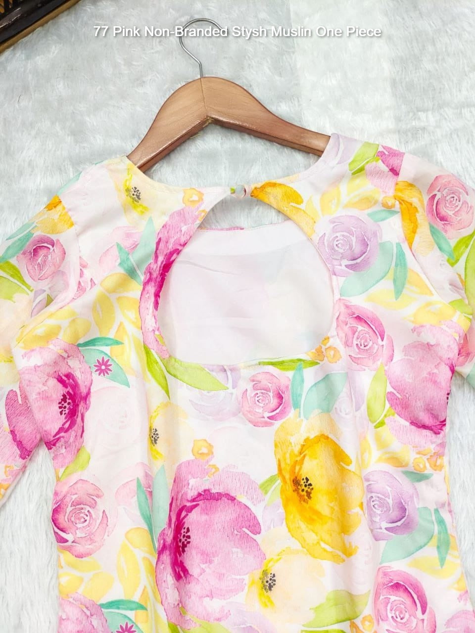 77 Pink Non-Branded Stysh Muslin One Piece