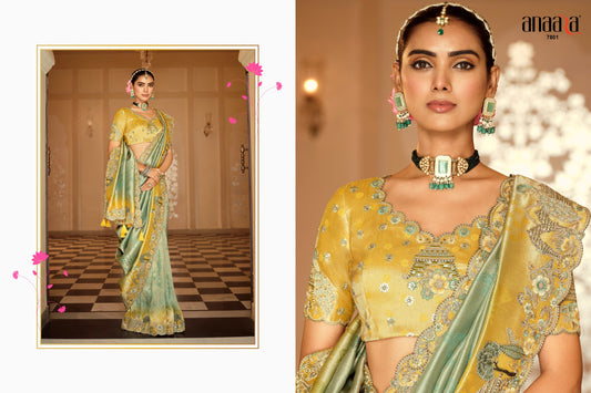 7801 Anaara Tathastu Soft Silk Sarees
