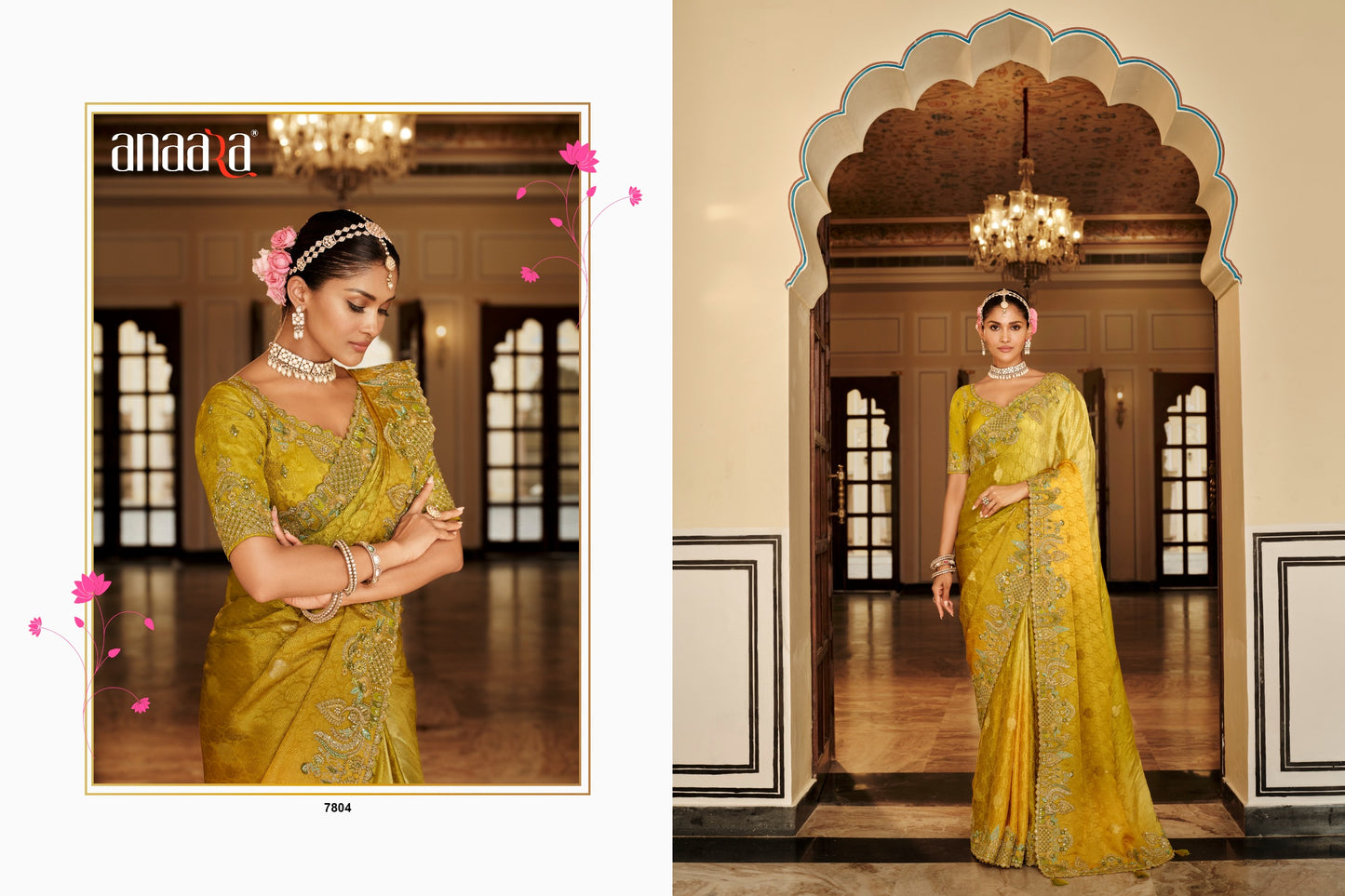 7804 Anaara Tathastu Soft Silk Sarees