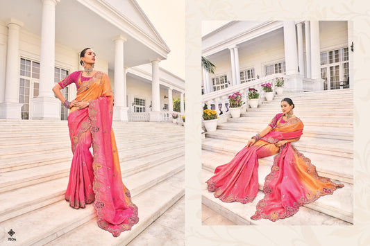 7804 Shahi Poshak Vol 3 Mn Crepe Sarees