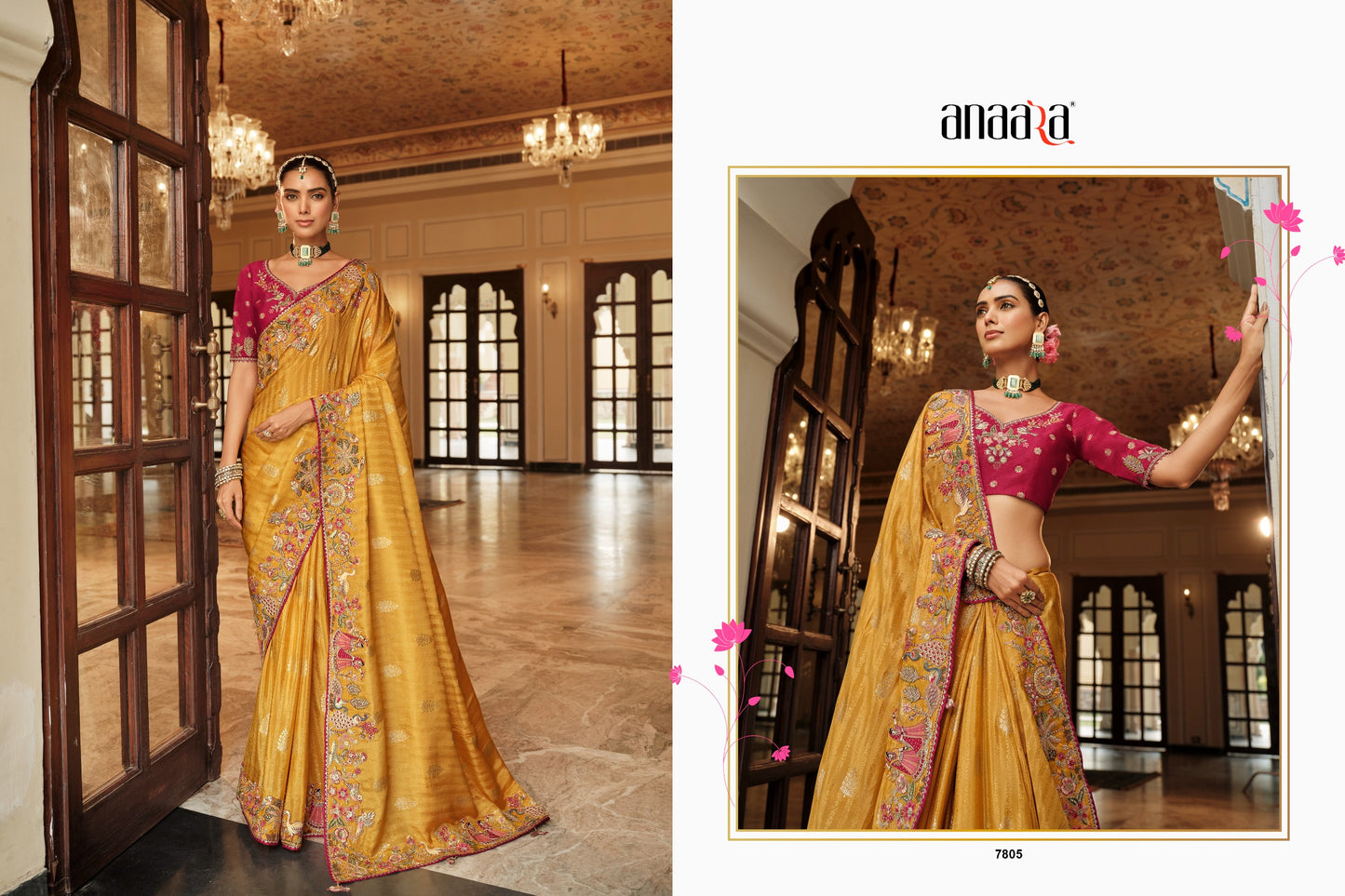 7805 Anaara Tathastu Soft Silk Sarees