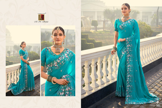 7805 Shahi Poshak Vol 3 Mn Pure Crepe Sarees