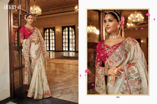 7806 Anaara Tathastu Soft Silk Sarees