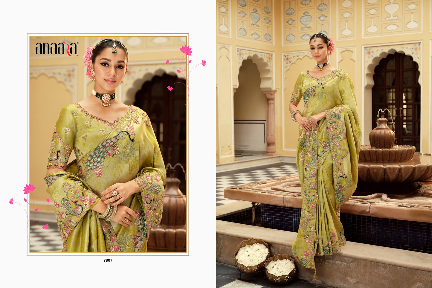 7807 Anaara Tathastu Soft Silk Sarees