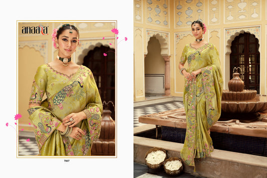 7807 Anaara Tathastu Soft Silk Sarees