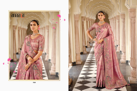 7808 Anaara Tathastu Soft Silk Sarees
