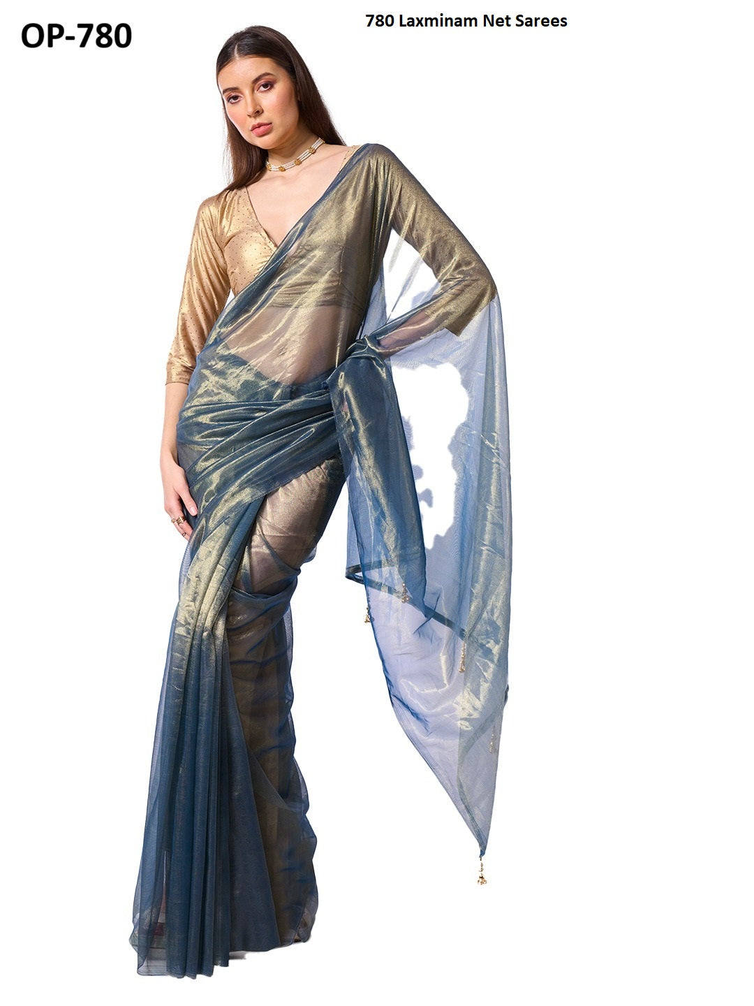 780 Laxminam Net Sarees