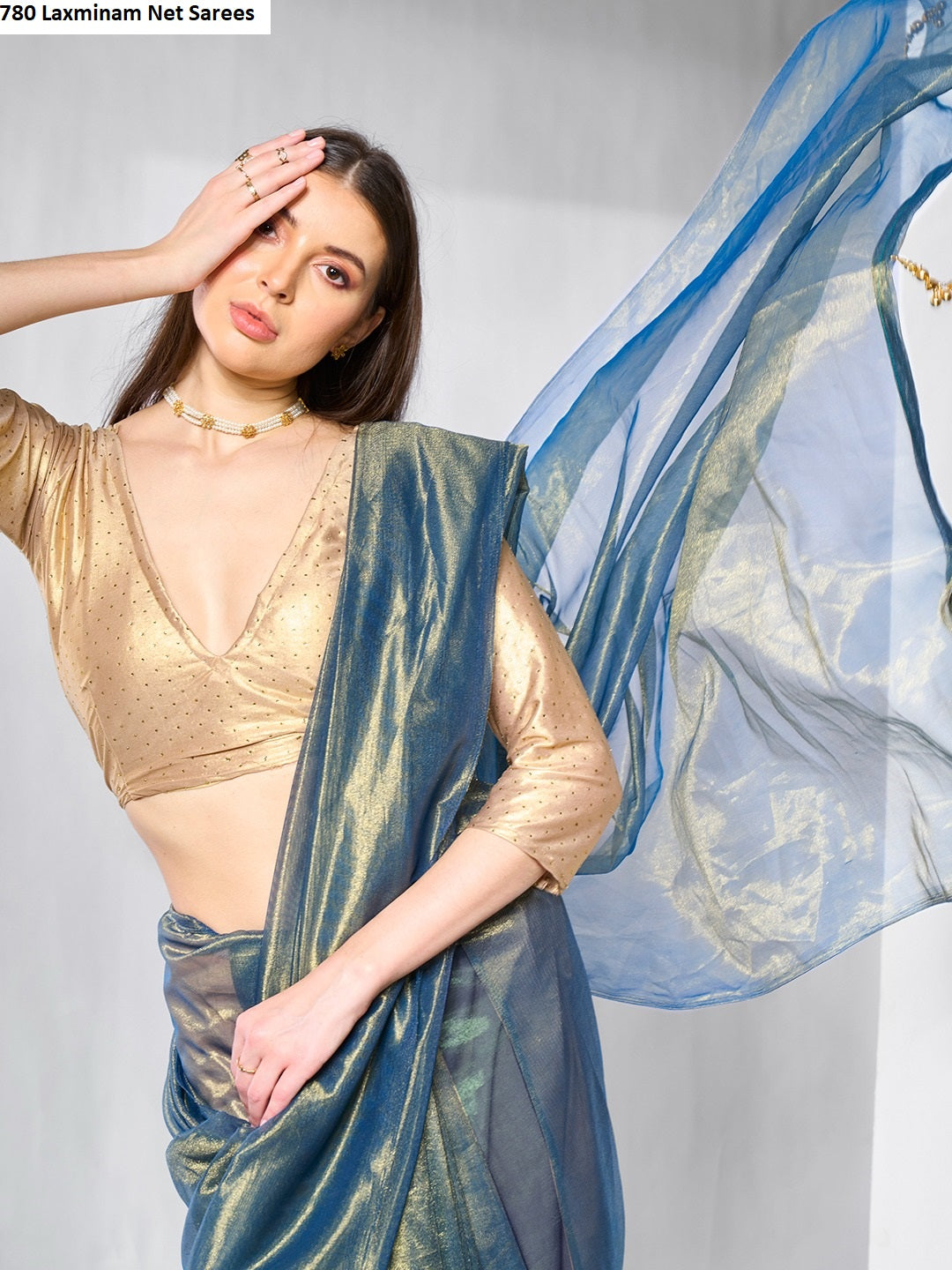 780 Laxminam Net Sarees